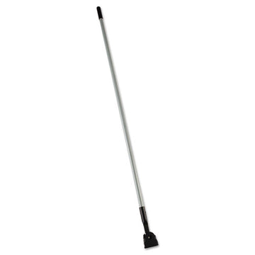 Rubbermaid® Commercial Snap-on Fiberglass Dust Mop Handle, 60", Gray-black freeshipping - TVN Wholesale